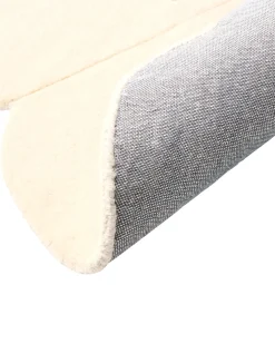 Gulvtæppe MANALI Beige ø 140 cm Uld