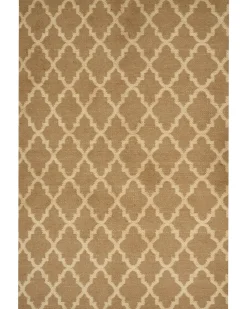 Gulvtæppe MERMER Beige 200 x 300 cm Jute