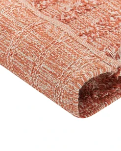 Gulvtæppe MUGLA Orange 160 x 230 cm Bomuld