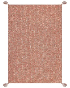 Gulvtæppe MUGLA Orange 160 x 230 cm Bomuld