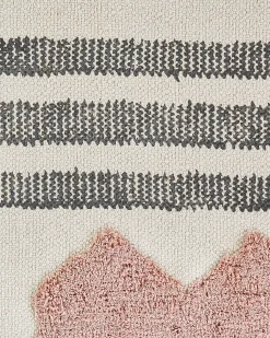 Gulvtæppe MURADIYE Beige 160 x 230 cm Bomuld