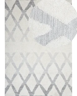 Gulvtæppe PENDIK Lys Beige 140 x 200 cm Bomuld