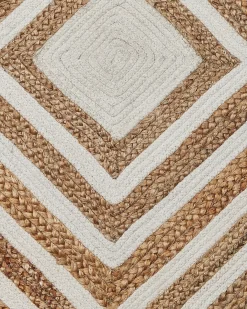 Gulvtæppe PIRLI Beige 140 x 200 cm Jute