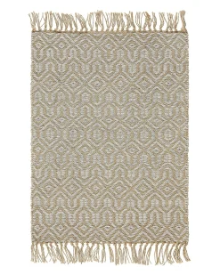 Gulvtæppe POZANTI Beige 50 x 80 cm Jute