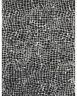 Gulvtæppe PUNGE Sort 300 x 400 cm