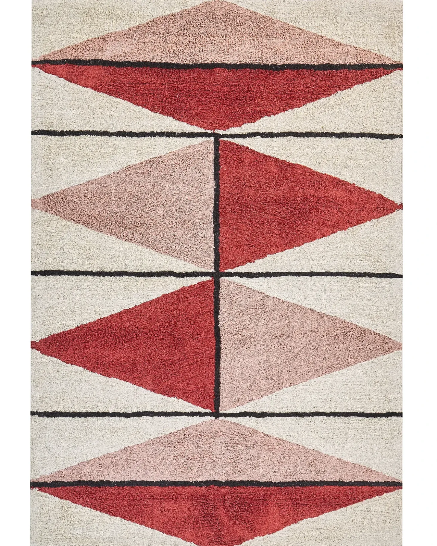 Gulvtæppe PURNIA Multifarvet 160 x 230 cm Bomuld