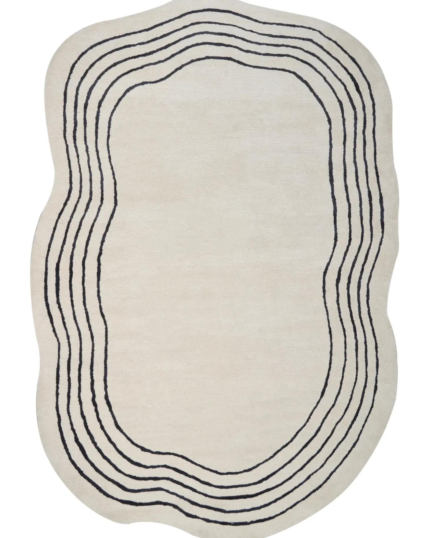 Gulvtæppe RAMZAN Beige 200 x 300 cm Viskose
