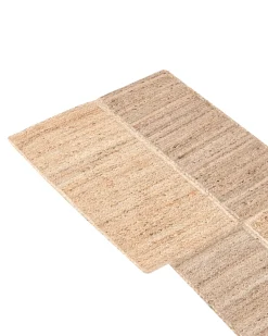 Gulvtæppe SANGLI Beige 80 x 300 cm Jute