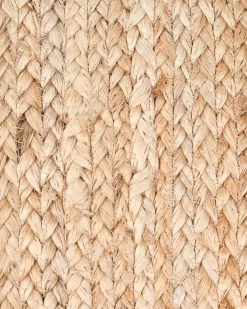 Gulvtæppe SANGLI Beige 80 x 300 cm Jute