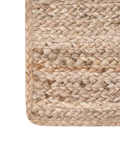 Gulvtæppe SANGLI Beige 80 x 300 cm Jute