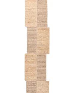 Gulvtæppe SANGLI Beige 80 x 300 cm Jute