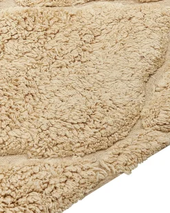 Gulvtæppe SANLIURFA Sand Beige 160 x 230 cm Bomuld