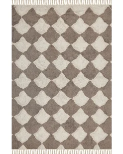 Gulvtæppe SINOP Beige 160 x 230 cm Bomuld