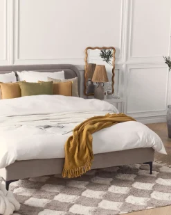 Gulvtæppe SINOP Beige 160 x 230 cm Bomuld