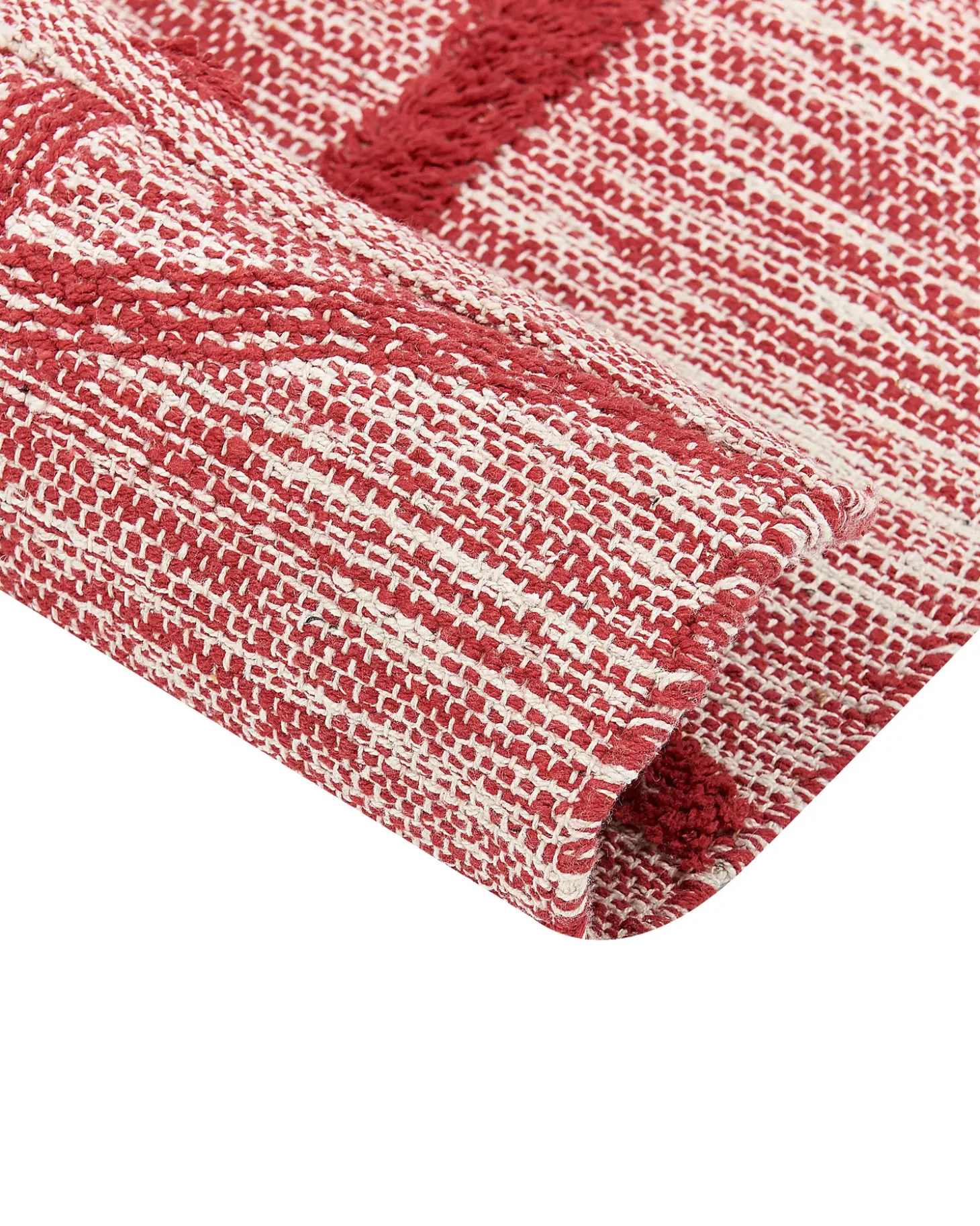 Gulvtæppe SIVAS Rød 160 x 230 cm Bomuld
