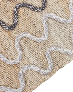 Gulvtæppe SOGUT Beige 160 x 230 cm Jute