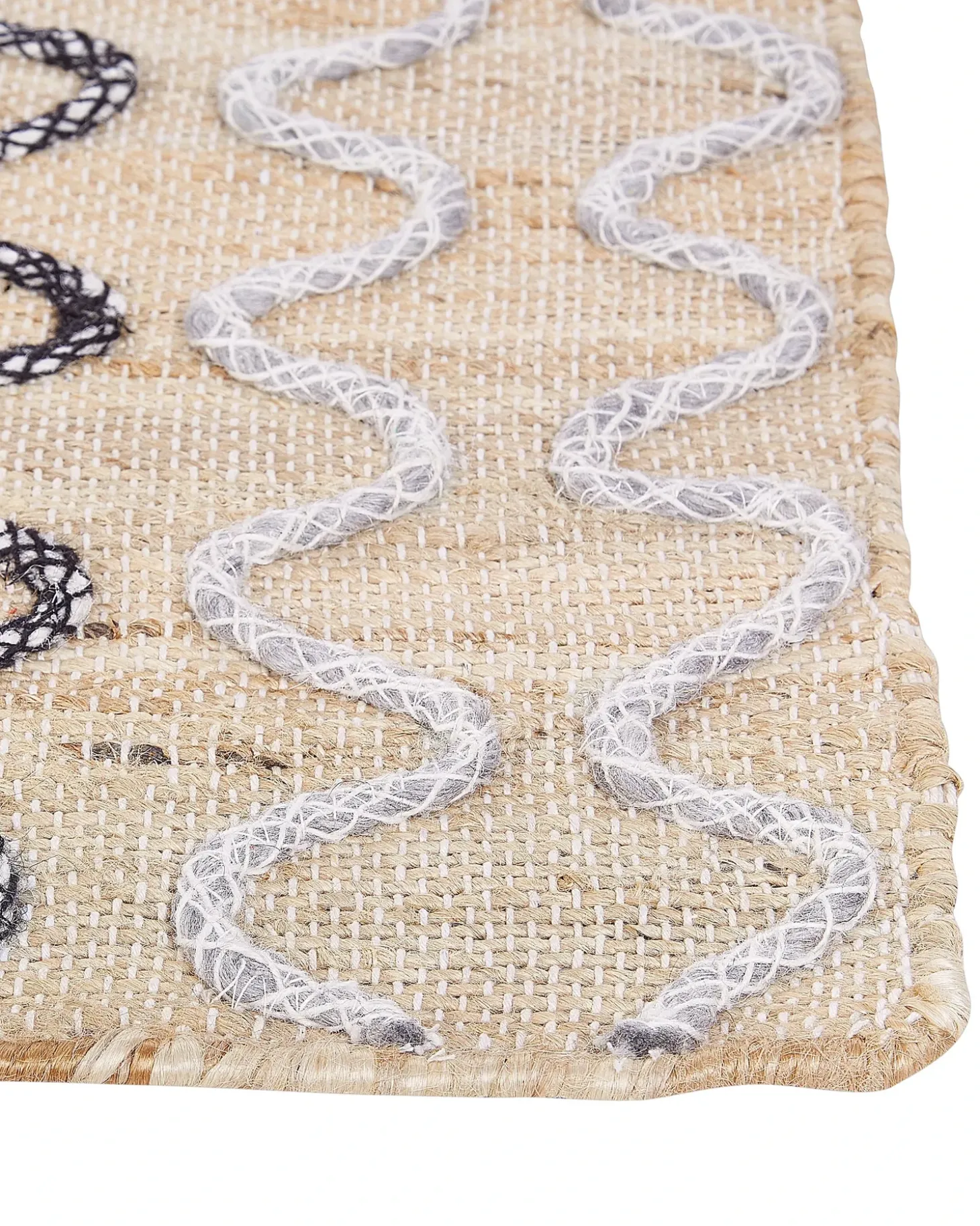 Gulvtæppe SOGUT Beige 160 x 230 cm Jute