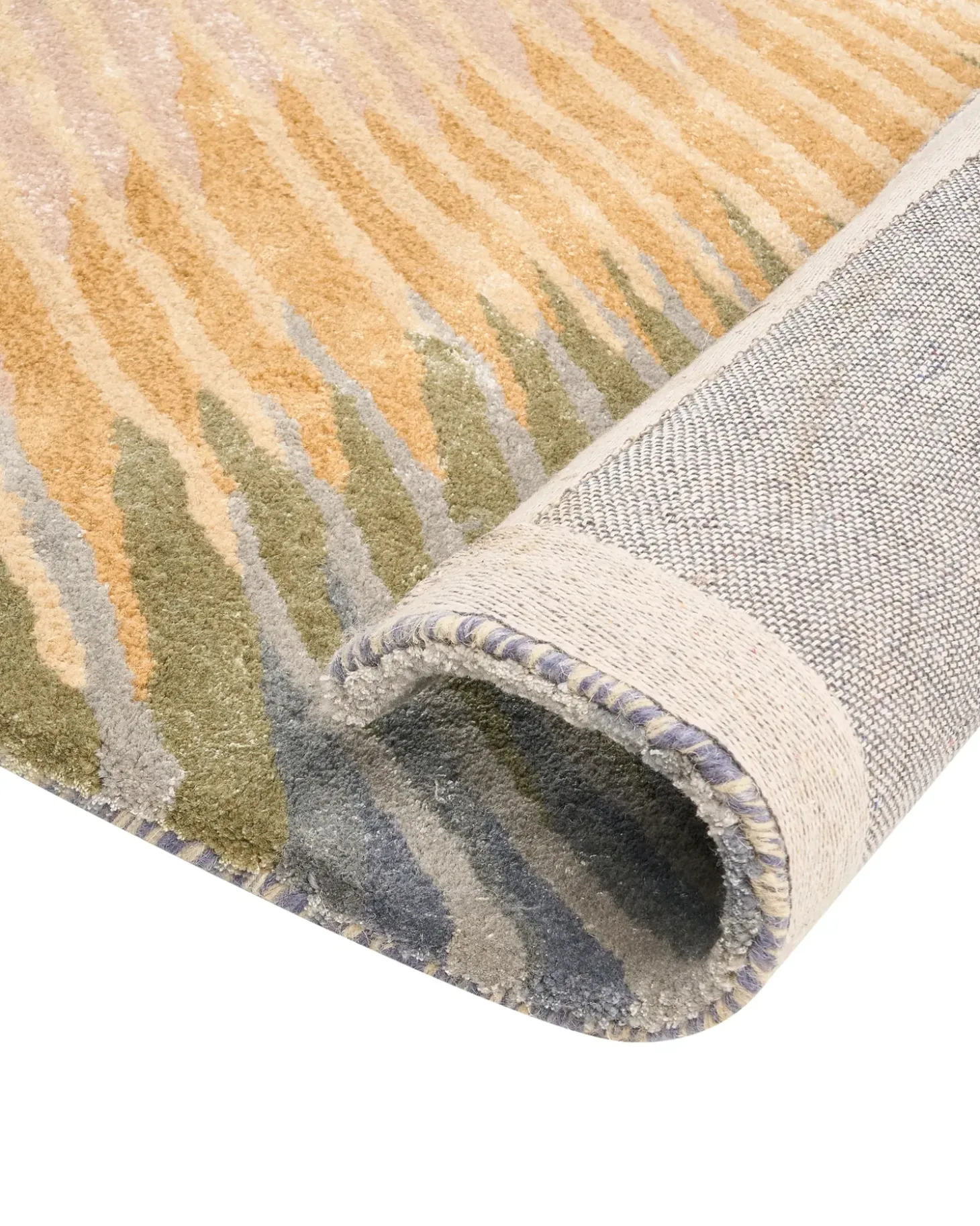 Gulvtæppe SWABI Multifarvet 160 x 230 cm Viskose