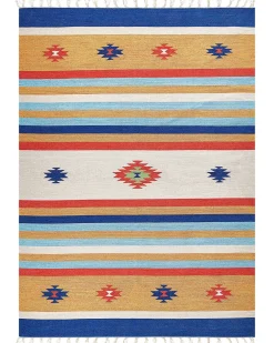 Gulvtæppe TARONIK Multifarvet 200 x 300 cm Bomuld Kelim