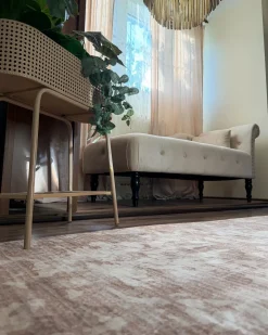 Gulvtæppe TARSUS Beige 80 x 300 cm
