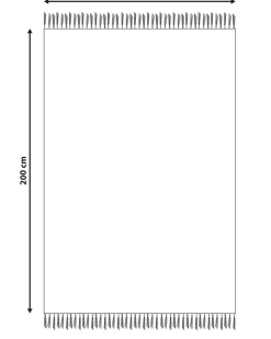 Gulvtæppe VARSER Multifarvet 140 x 200 cm Bomuld Kelim