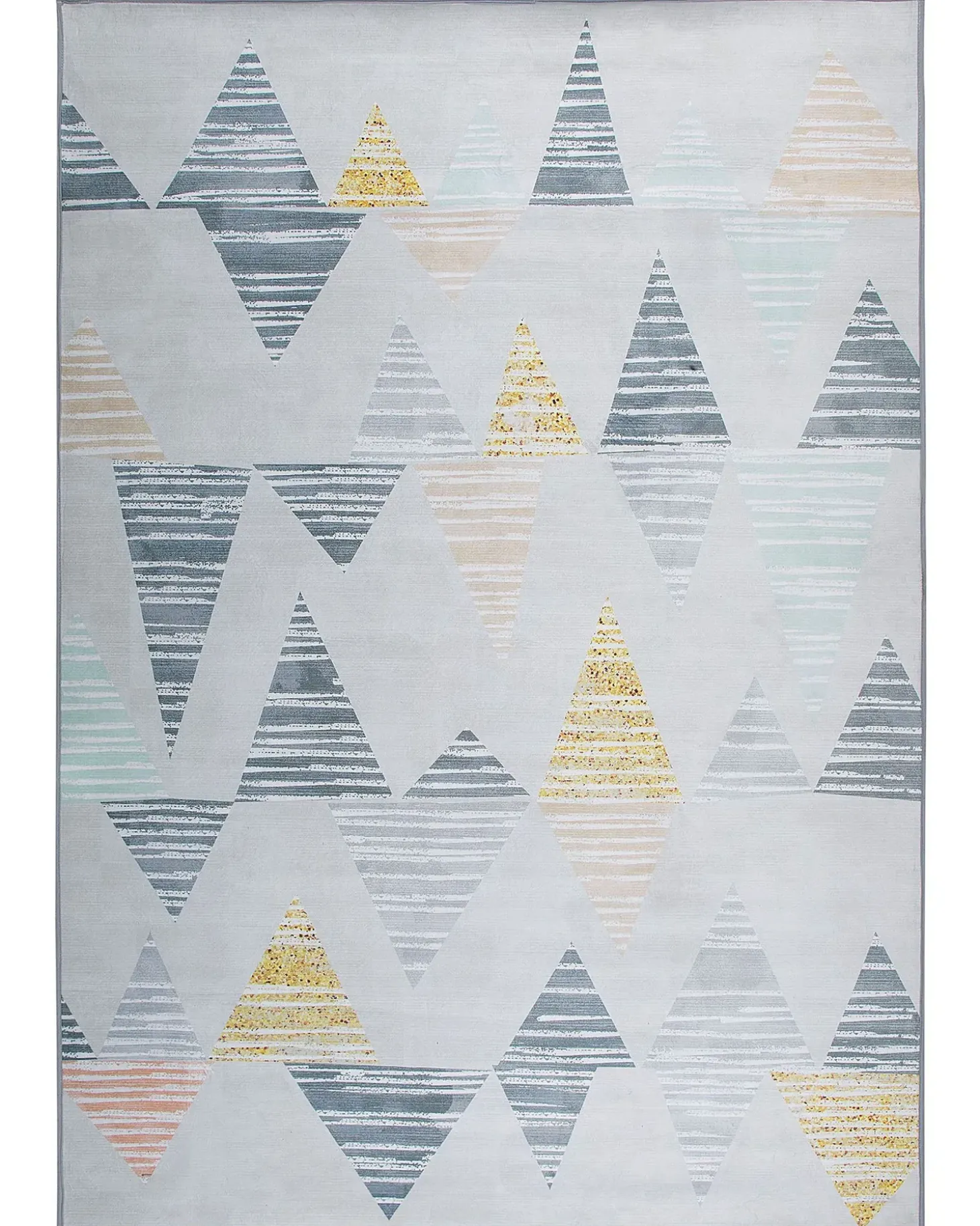 Gulvtæppe YAYLA Grå 160 x 230 cm