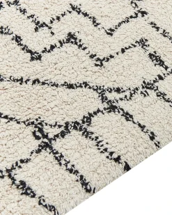 Gulvtæppe ZEYNE Beige 160 x 230 cm Bomuld