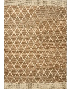 Gulvtæppe ZORAVA Beige 160 x 230 cm Jute