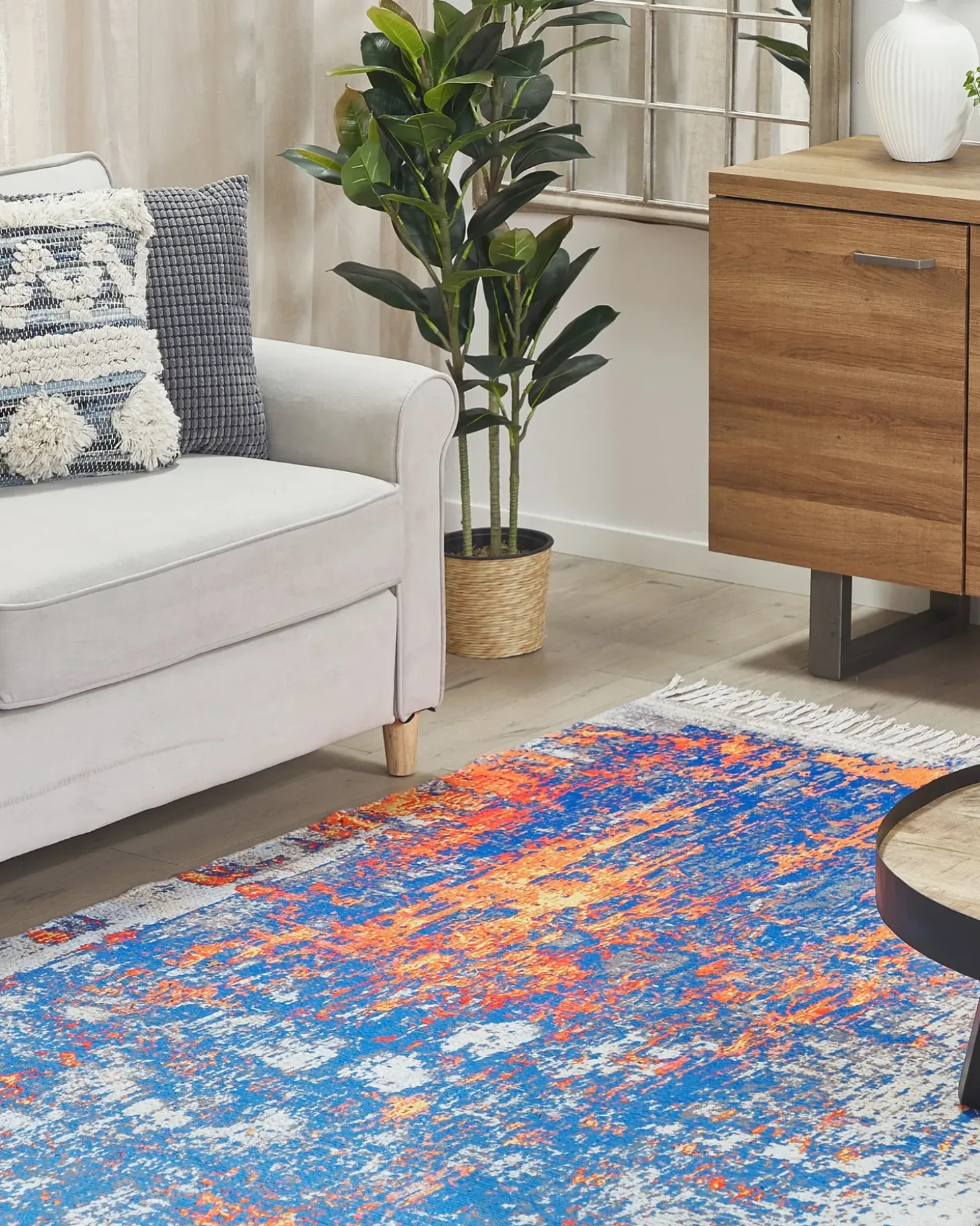 Gulvtæppe ACARLAR Beige 150 x 230 cm