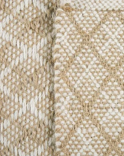 Gulvtæppe AKBEZ Lys Beige 50 x 80 cm Jute