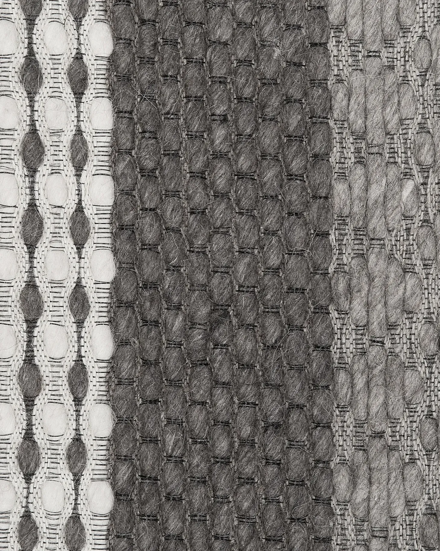 Gulvtæppe AKKAYA Grå 160 x 220 cm Uld