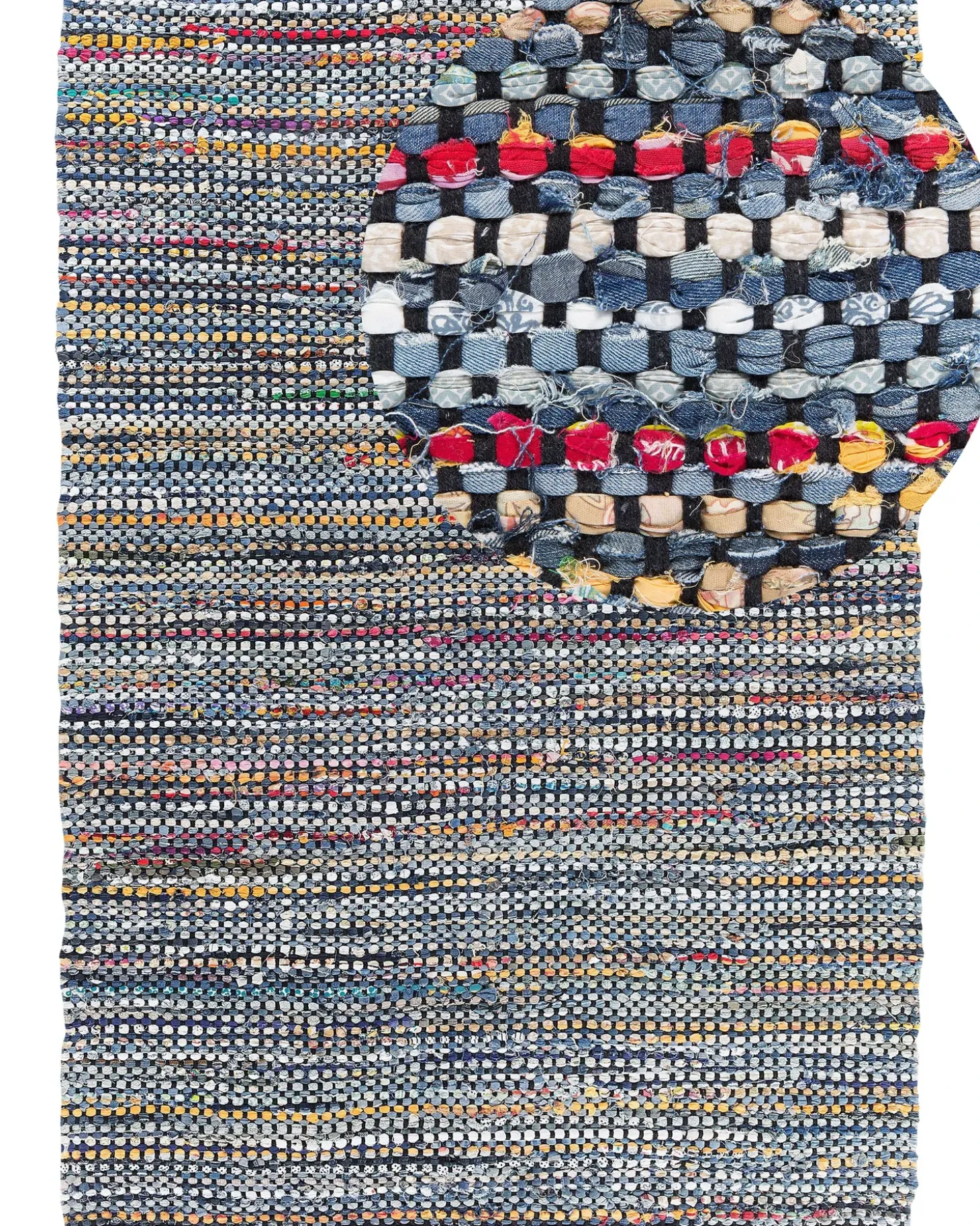 Gulvtæppe ALANYA Multifarvet 160 x 230 cm Bomuld