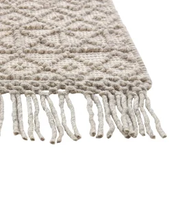 Gulvtæppe ALUCRA Sand Beige 160 x 230 cm Uld