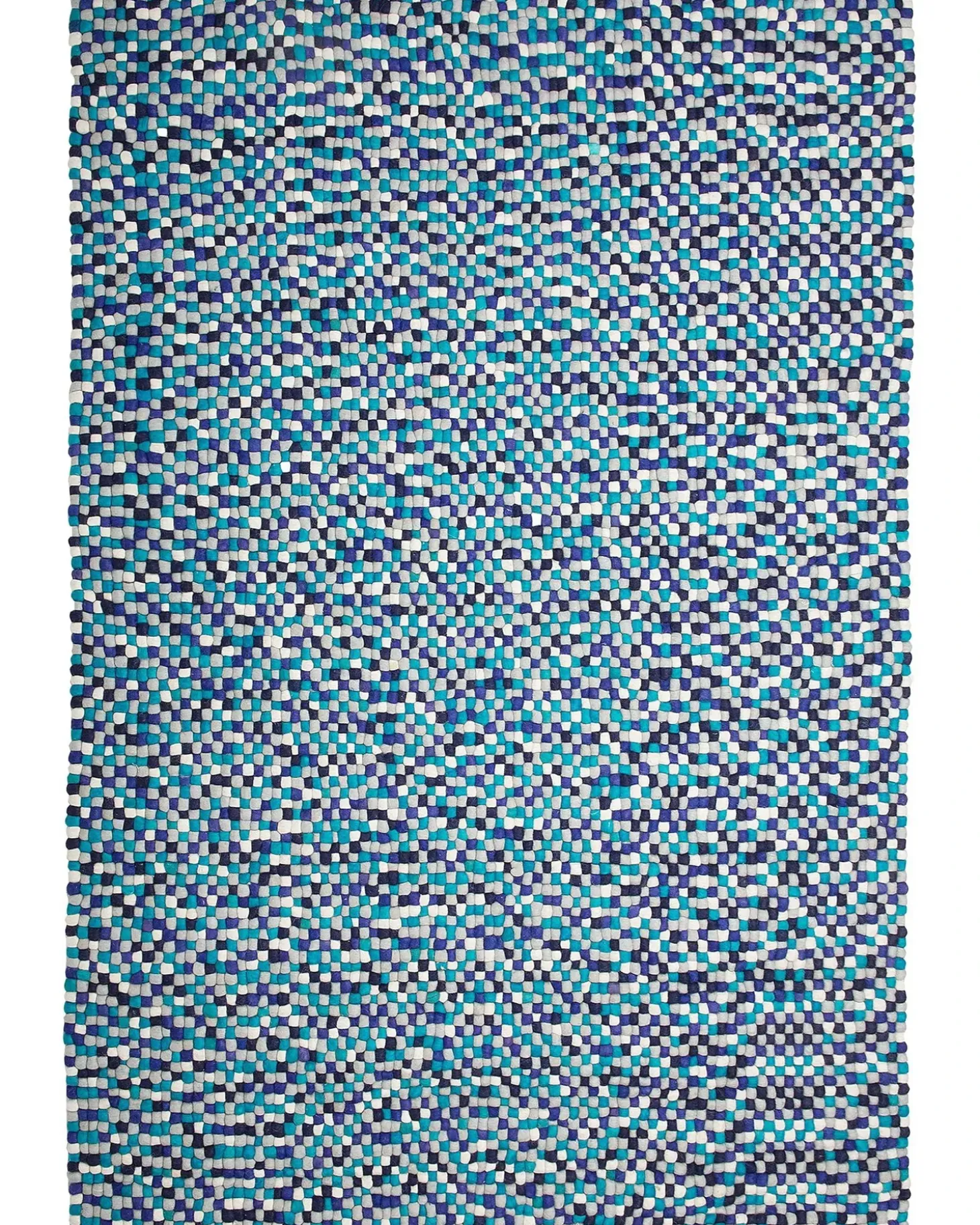 Gulvtæppe AMDO Navy Blå 160 x 230 cm Uld