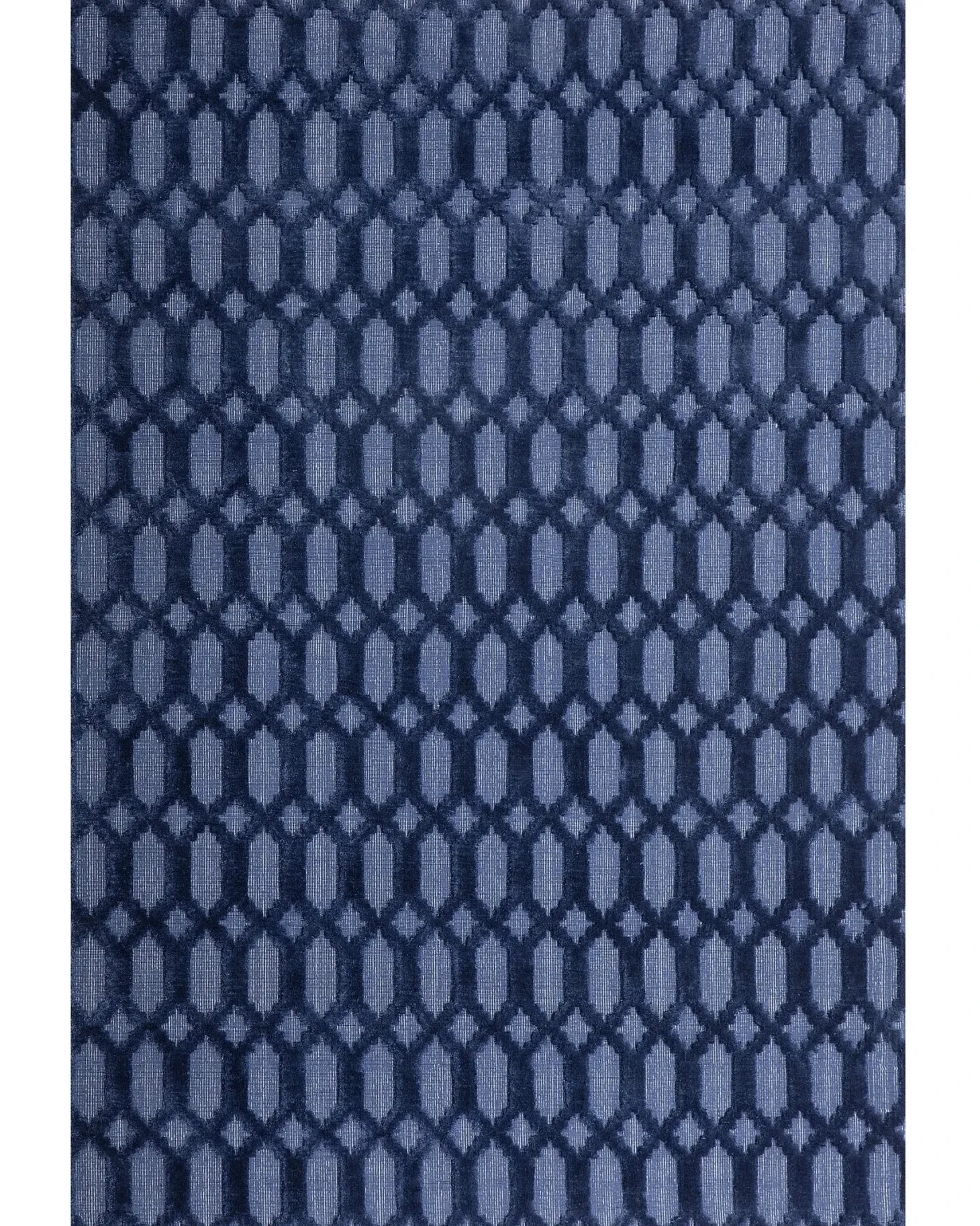 Gulvtæppe CIZRE Navy Blå 140 x 200 cm Viskose