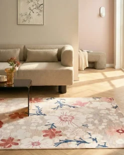 Gulvtæppe DAZKIRI Multifarvet 160 x 230 cm