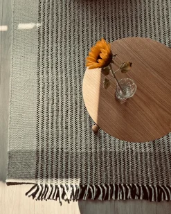 Gulvtæppe DIVARLI Beige 160 x 230 cm Uld