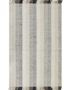 Gulvtæppe EMIRLER Hvid 160 x 230 cm Uld