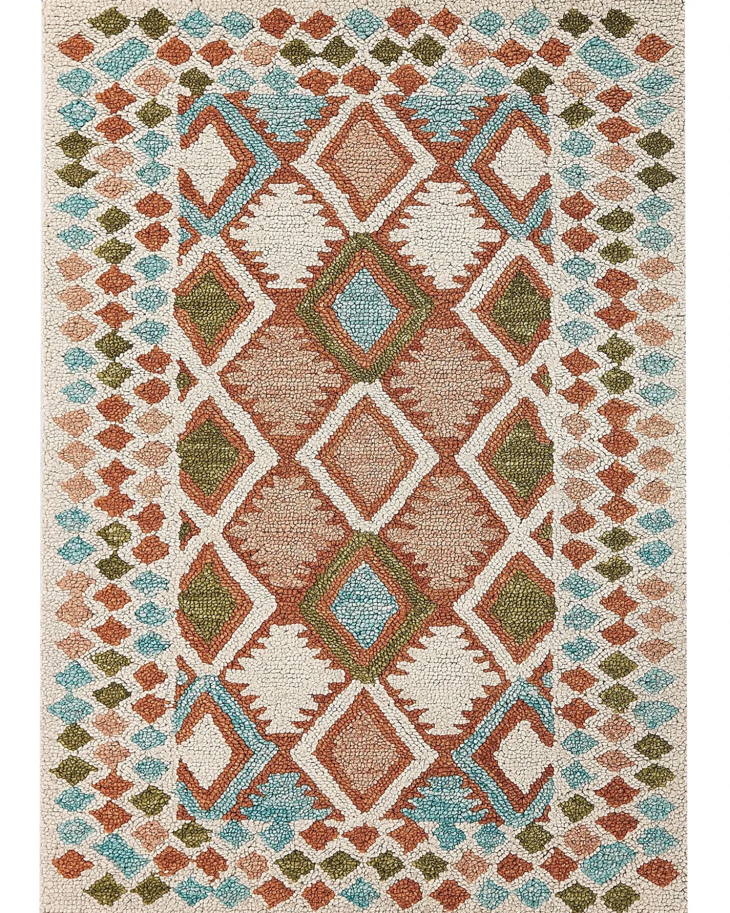 Gulvtæppe ERMENEK Multifarvet 160 x 230 cm Uld