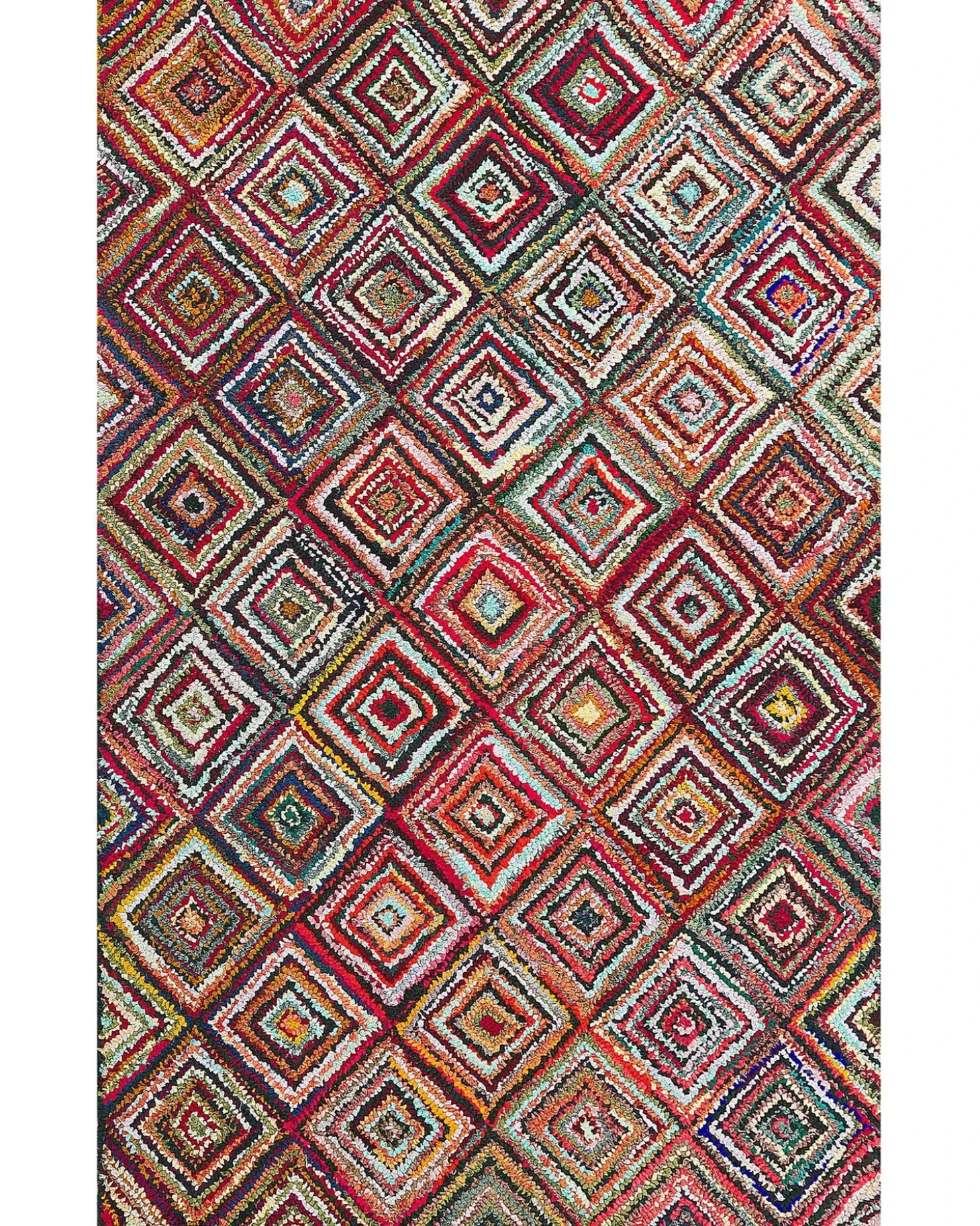 Gulvtæppe KAISERI Multifarvet 160 x 230 cm Bomuld