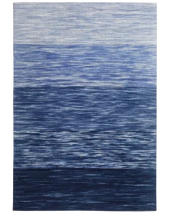 Gulvtæppe KAPAKLI Blå 140 x 200 cm Uld