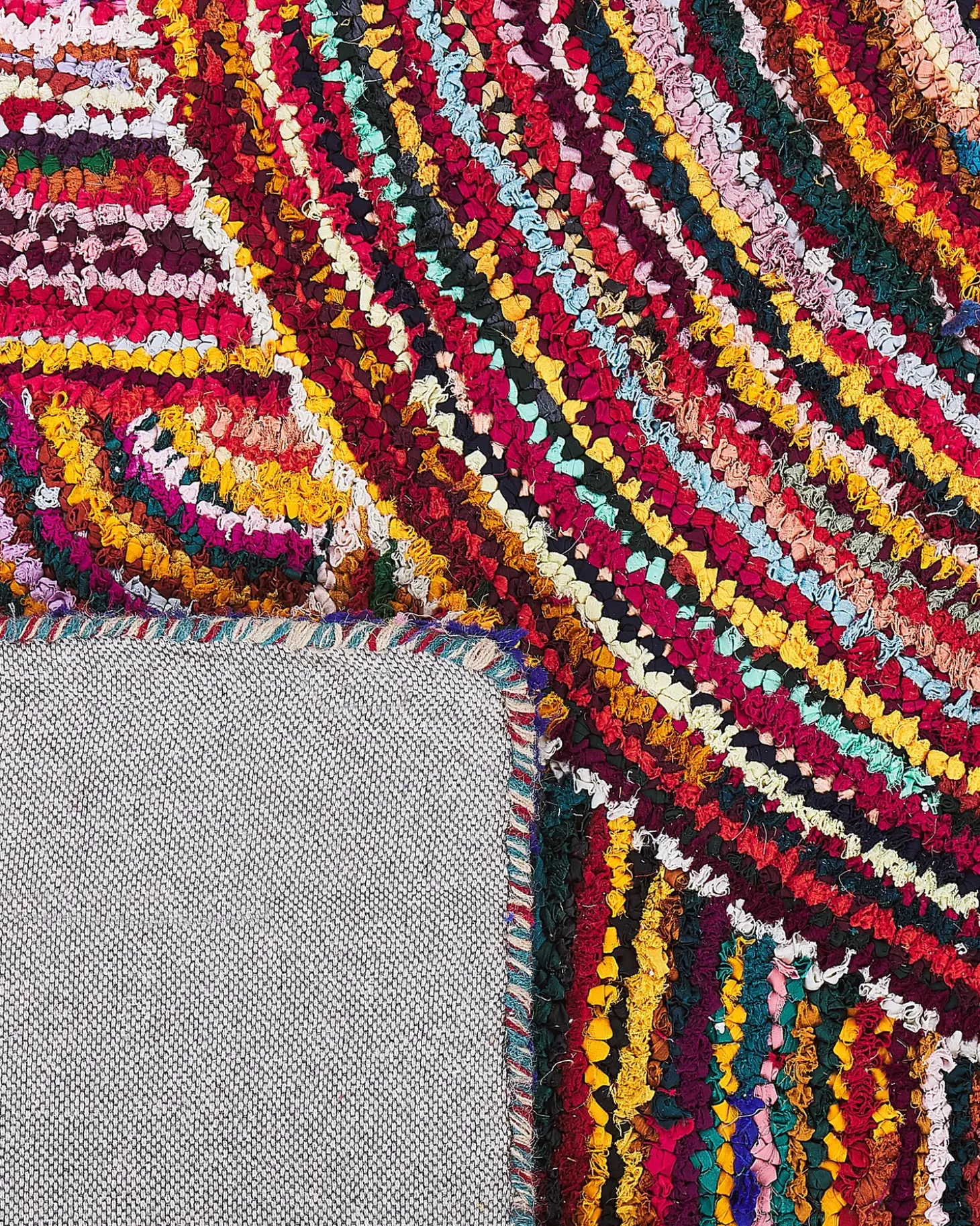 Gulvtæppe KOZAN Multifarvet 160 x 230 cm Bomuld