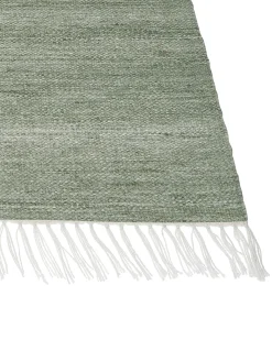 Gulvtæppe MALHIA Lysegrøn 80 x 150 cm