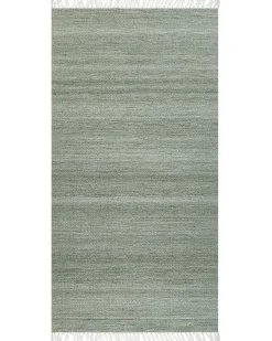 Gulvtæppe MALHIA Lysegrøn 80 x 150 cm