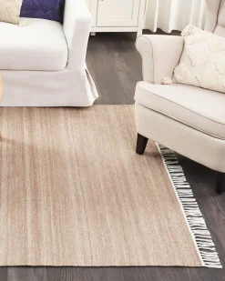 Gulvtæppe MALHIA Sand Beige 160 x 230 cm