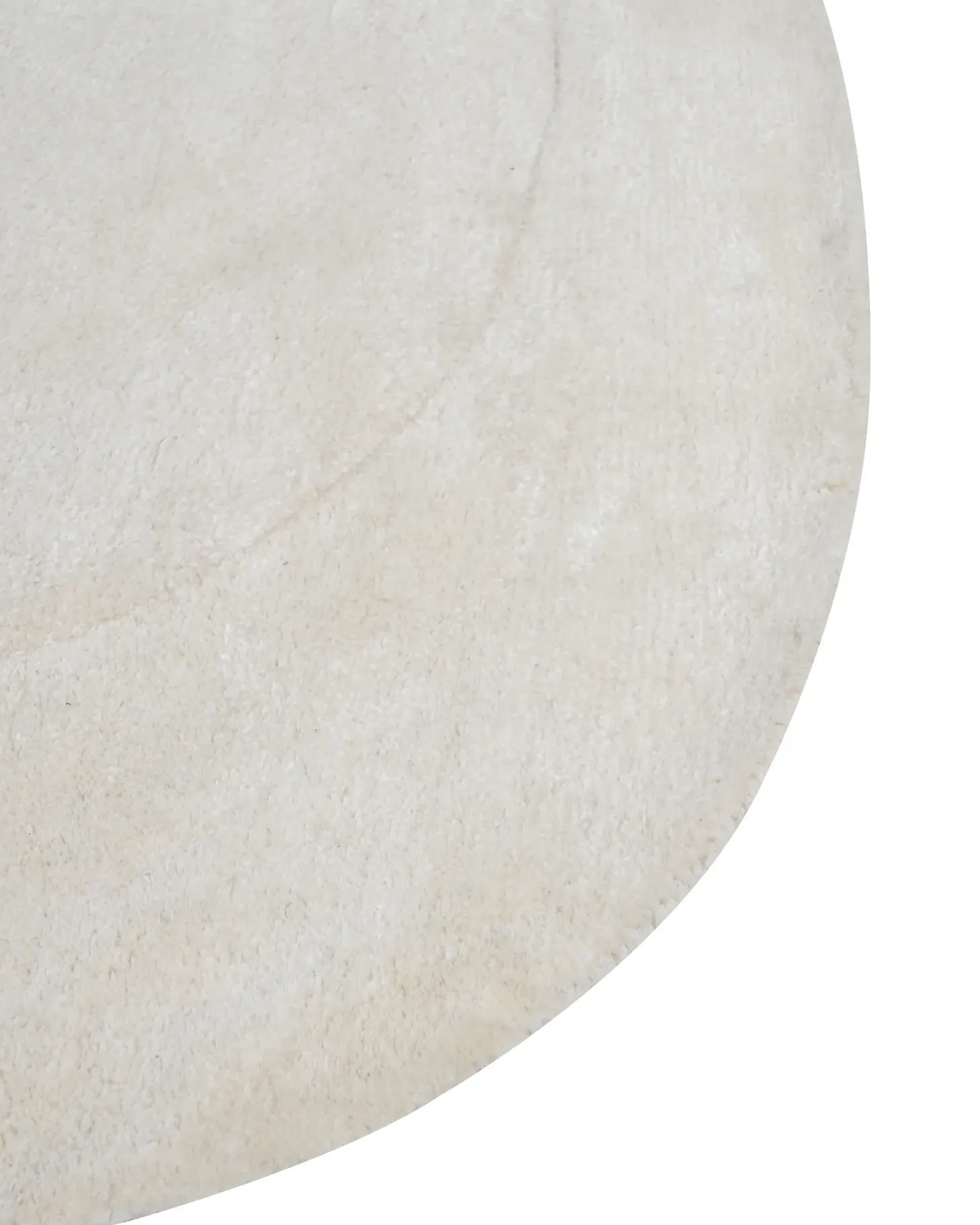 Gulvtæppe MITHA Cremehvid 200 x 300 cm Viskose
