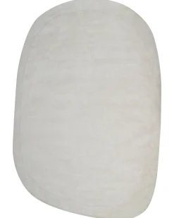 Gulvtæppe MITHA Cremehvid 200 x 300 cm Viskose