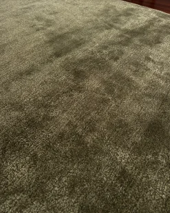 Gulvtæppe MITHA Olivengrøn 200 x 300 cm Viskose
