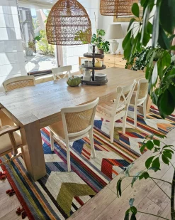 Gulvtæppe MRGASHAT Multifarvet 200 x 300 cm Uld Kelim