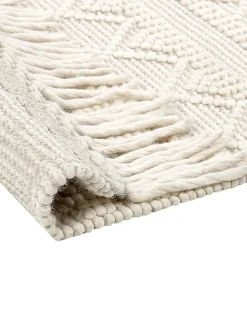 Gulvtæppe PERTEK Beige 160 x 230 cm Uld